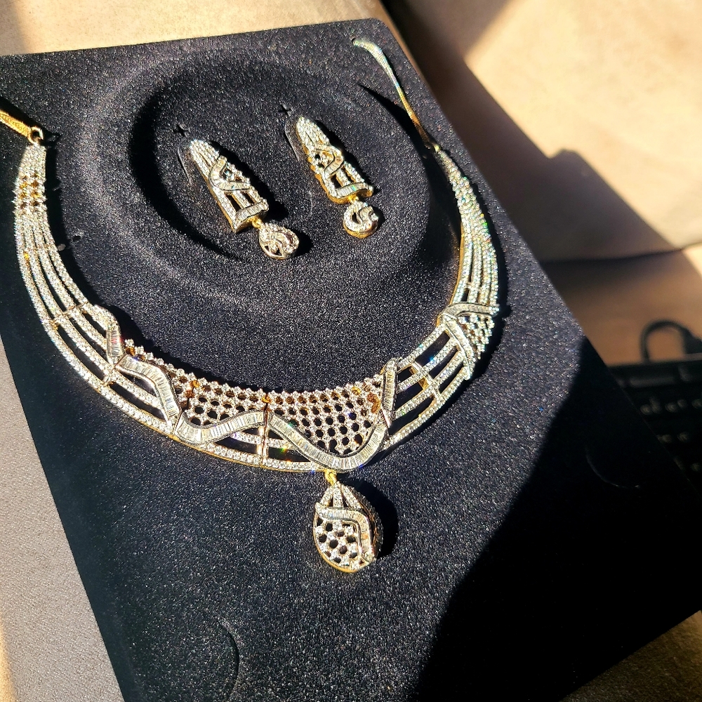 Cz diamond and Swarovski women jewlry